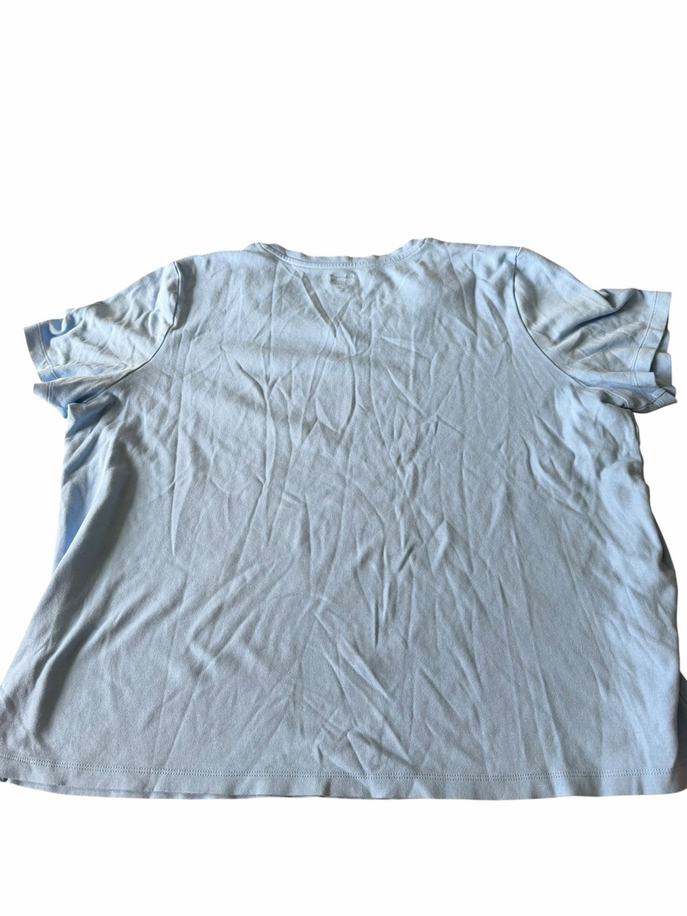 Kim Rogers Light Blue V-Neck Shirt - Picture 2 of 6